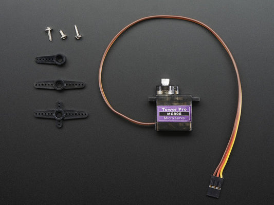 MG90S (180º) Micro Servo - High Torque Metal Gear - (AD5176)