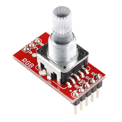 SparkFun Rotary Encoder Breakout - Illuminated (RG/RGB) - (AD24078)