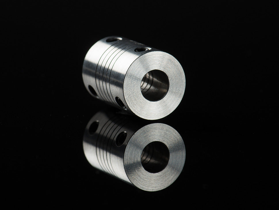 5mm to 5mm - Aluminum Flex Shaft Coupler - (AD33447)