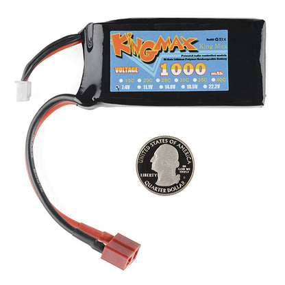 1000mAh 7.4v - Lithium Ion Battery [PRT-11855] - (AD11731)