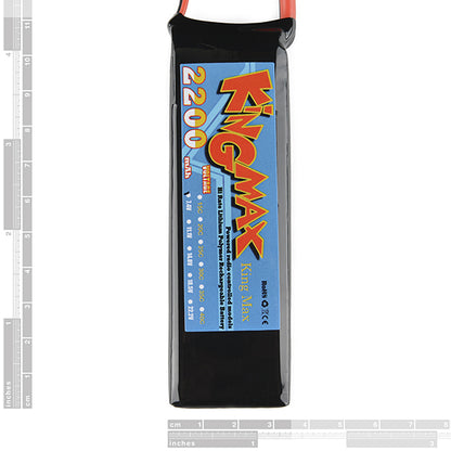 2200mAh 7.4V - Lithium Ion Battery [PRT-11856] - (AD4059)