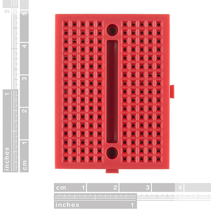 Breadboard - Mini Modular (Red) - 170 Points - (AD14919)