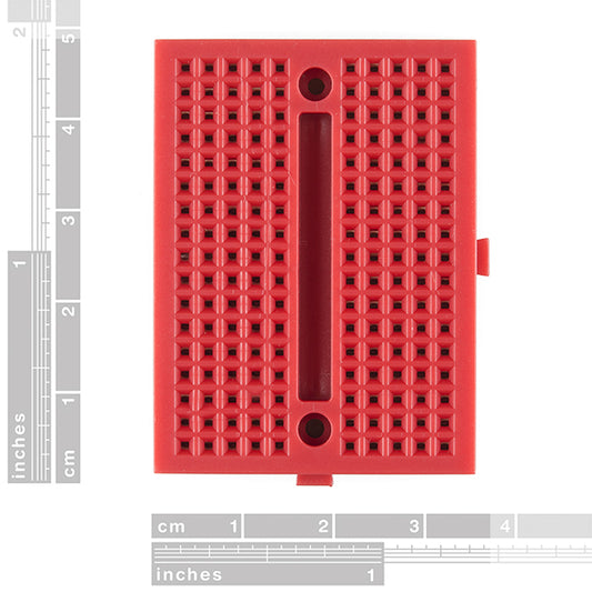 Breadboard - Mini Modular (Red) - 170 Points - (AD14919)