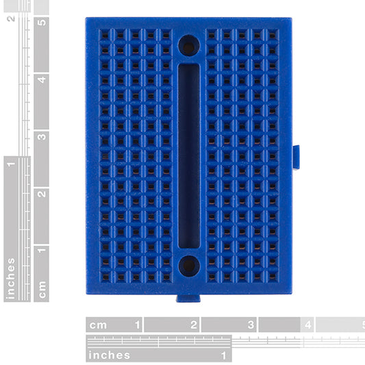 Breadboard - Mini Modular (Blue) - 170 Points - (AD7471)
