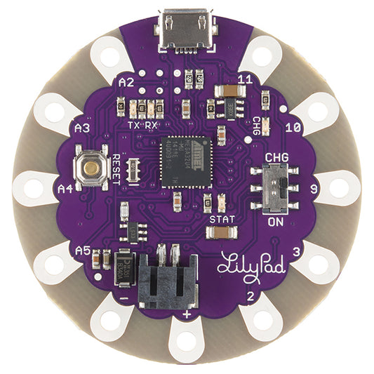 LilyPad Arduino USB - ATmega32U4 Board [DEV-12049] - (AD9636)