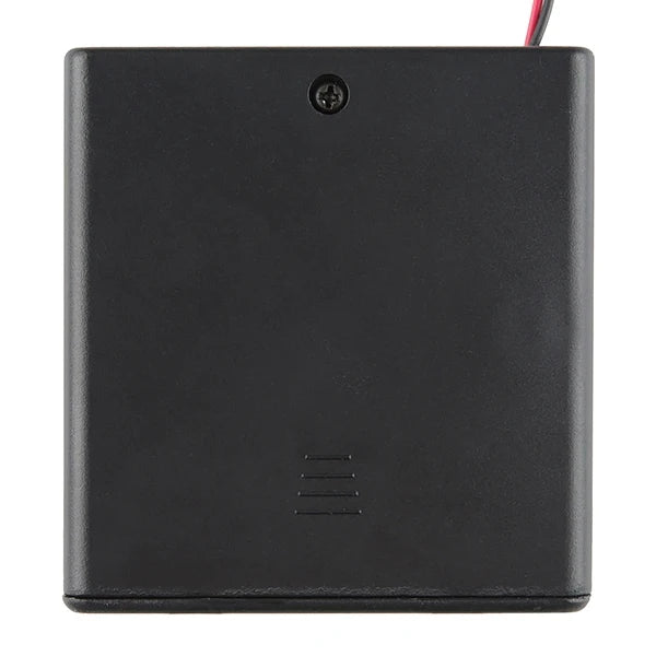 Battery Holder 4xAA with Cover and Switch - (AD34405)