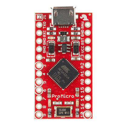 Pro Micro - 5V/16MHz [DEV-12640] - (AD38650)