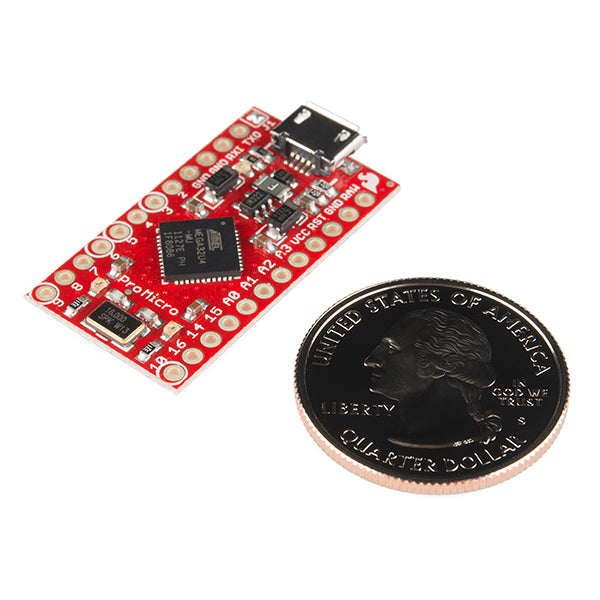 Pro Micro - 5V/16MHz [DEV-12640] - (AD38650)