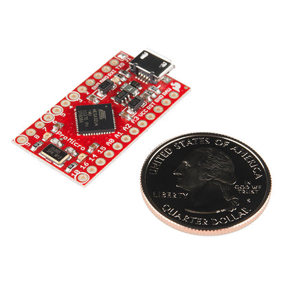 Pro Micro - 5V/16MHz [DEV-12640] - (AD38650)