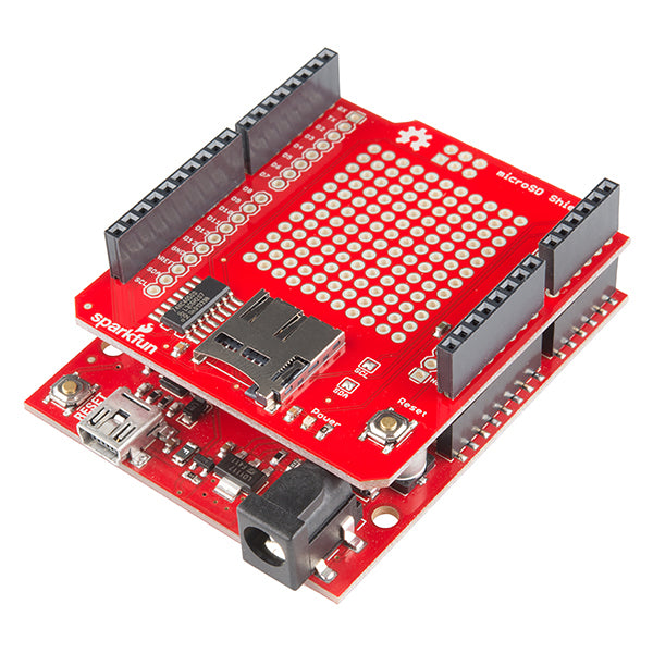 SparkFun microSD Shield [DEV-12761] - (AD15530)