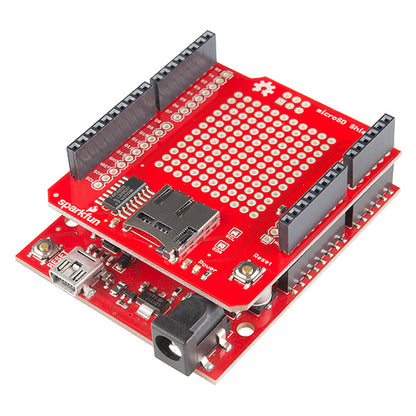 SparkFun microSD Shield [DEV-12761] - (AD15530)