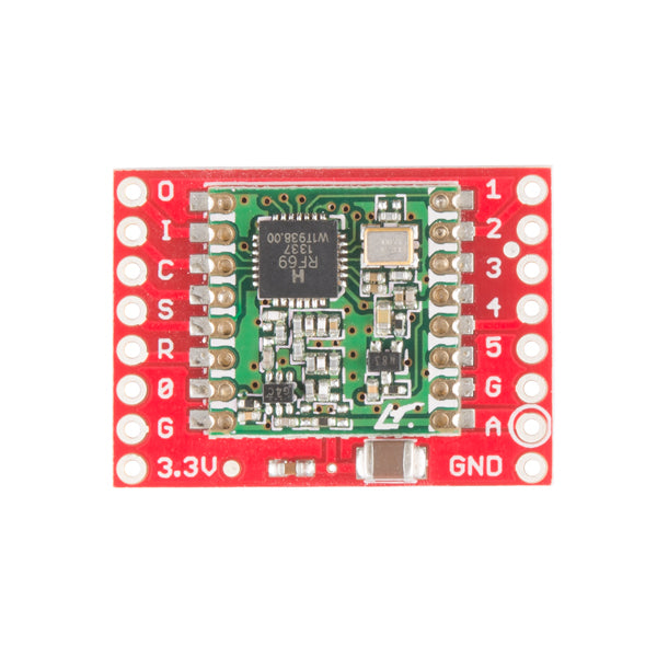 SparkFun RFM69 Breakout (434MHz) [WRL-12823] - (AD15520)