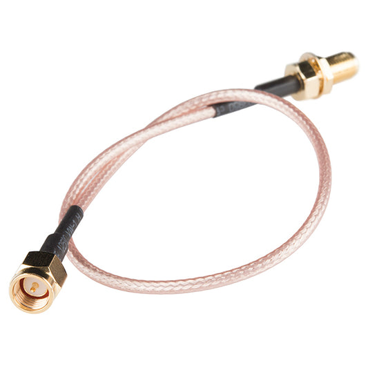 Interface Cable - SMA Female to SMA Male (25cm) [WRL-12861] - (AD50815)