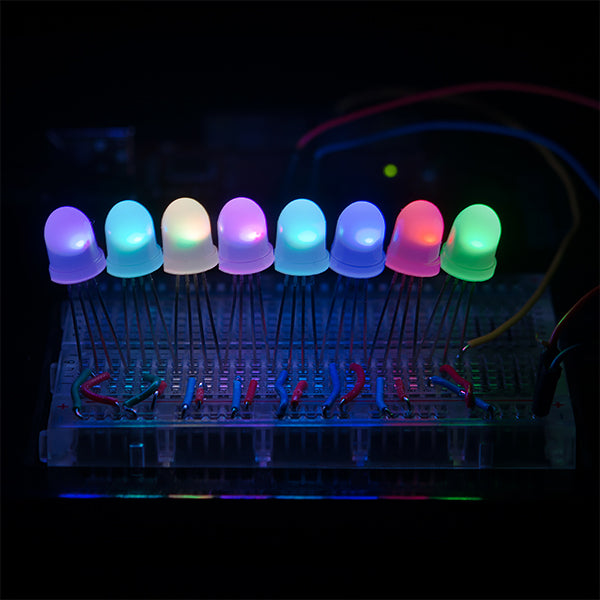 5mm Neopixel LED - RGB Addressable Diffused - (AD30794)