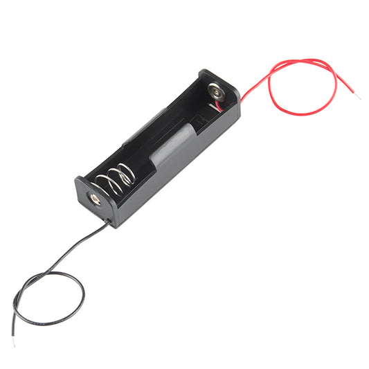 Battery Holder - 1x18650 (wire leads) [PRT-12899] - (AD25579)