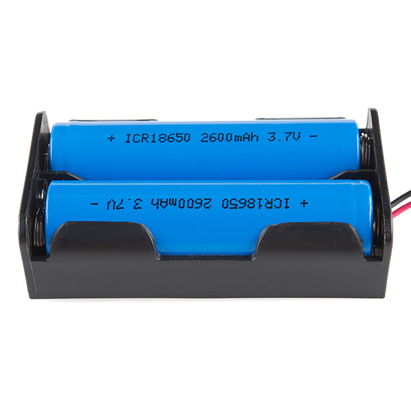 Battery Holder - 2x18650 (wire leads) [PRT-12900] - (AD33712)