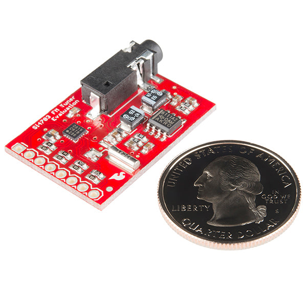 SparkFun FM Tuner Evaluation Board - Si4703 [WRL-12938] - (AD13463)