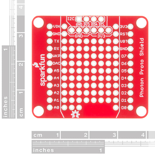 Photon ProtoShield SparkFun [DEV-13598] - (AD33724)