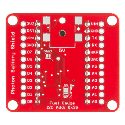 Photon Battery Shield SparkFun [DEV-13626] - (AD33707)