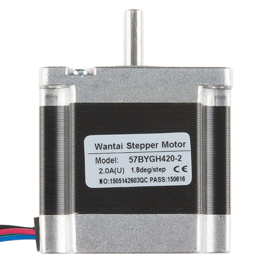 Stepper Motor - 125 oz.in (200 steps/rev, 600mm Wire) [ROB-13656] - (AD3458)