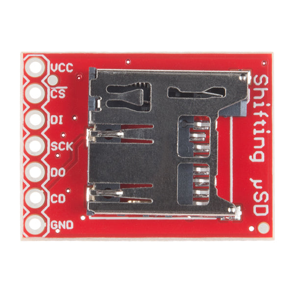 SparkFun Level Shifting microSD Breakout [DEV-13743] - (AD15665)