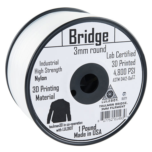 Bridge Filament 3mm - 0.45kg (Clear) - (AD15668)