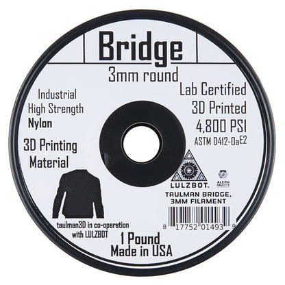 Bridge Filament 3mm - 0.45kg (Clear) - (AD15668)