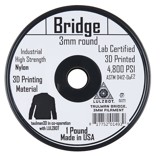 Bridge Filament 3mm - 0.45kg (Clear) - (AD15668)