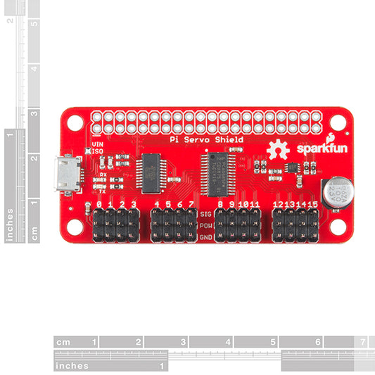Pi Servo HAT SparkFun [DEV-14328] - (AD33717)