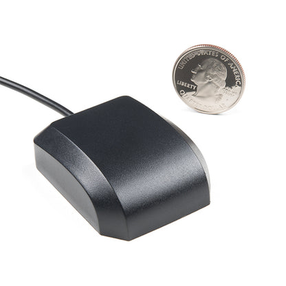 GPS/GNSS Magnetic Mount Antenna - 3m (SMA) [GPS-14986] - (AD40987)