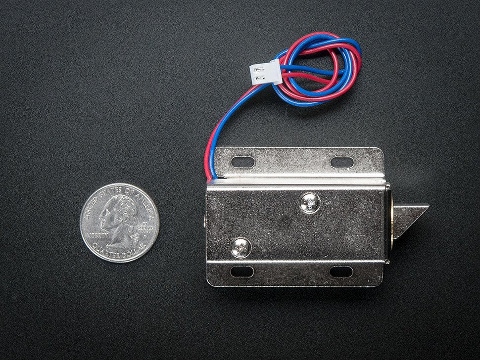 Lock-style Solenoid - 12VDC - (AD27354)
