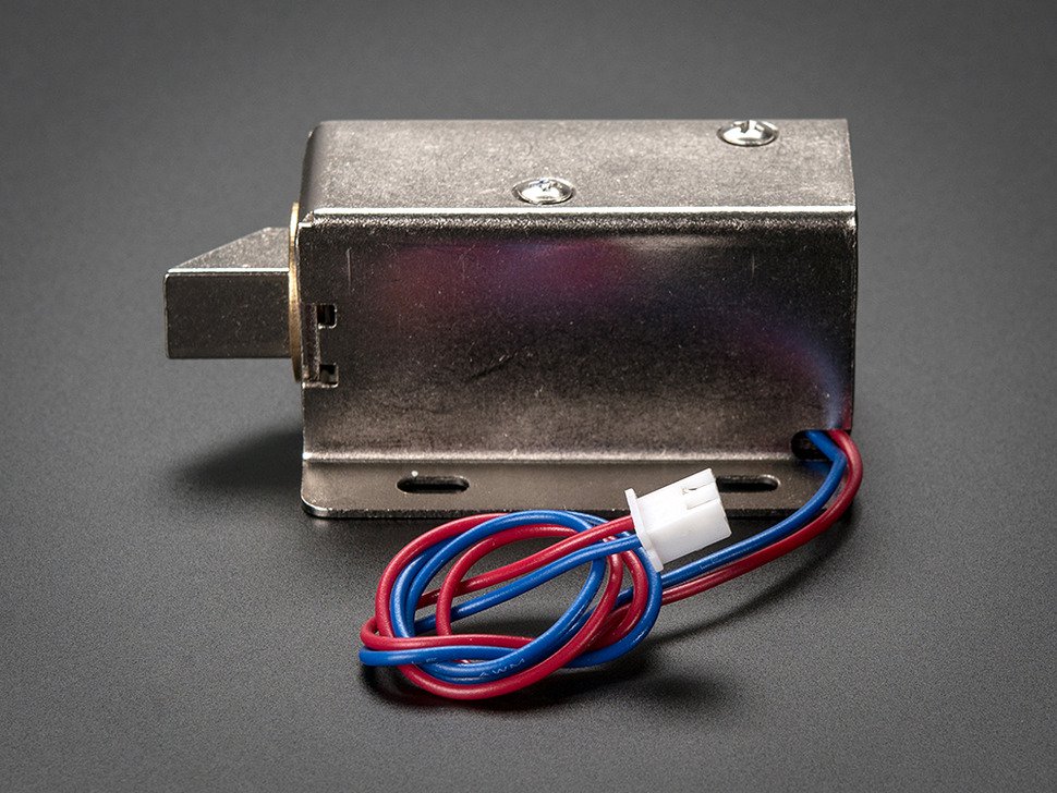 Lock-style Solenoid - 12VDC - (AD27354)
