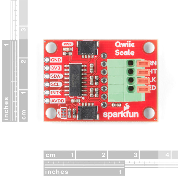 NAU7802 - SparkFun Qwiic Scale [SEN-15242] - (AD47576)