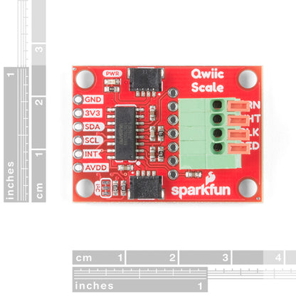 NAU7802 - SparkFun Qwiic Scale [SEN-15242] - (AD47576)