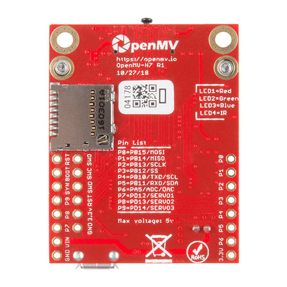 OpenMV H7 Camera [SEN-15325] - (AD45374)