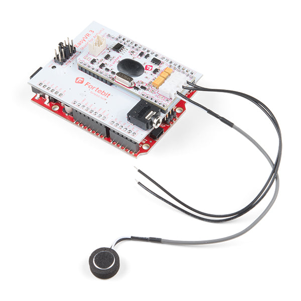 EasyVR 3 Plus Shield for Arduino [COM-15453] - (AD51657)