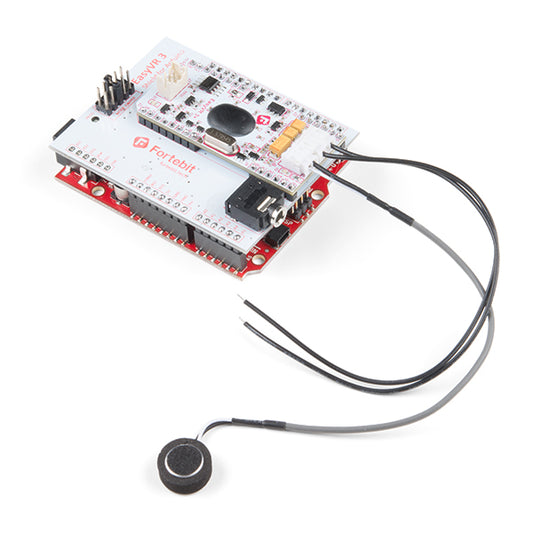 EasyVR 3 Plus Shield for Arduino [COM-15453] - (AD51657)