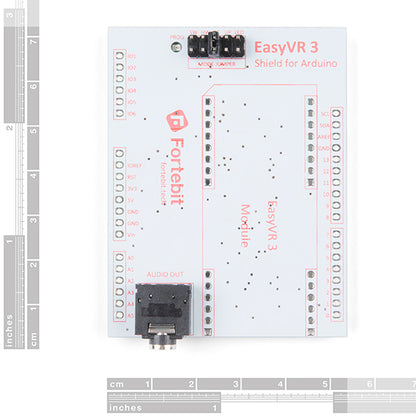 EasyVR 3 Plus Shield for Arduino [COM-15453] - (AD51657)