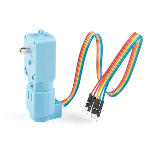 Hobby Motor with Encoder - Metal Gear (DG01D-E) [ROB-16413] - (AD68170)