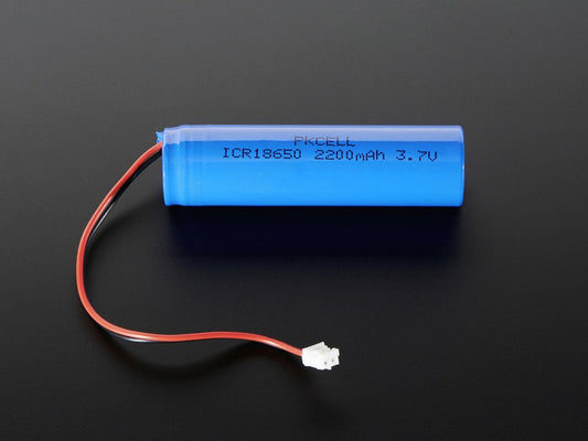 2000mAh Lithium Ion Cylindrical Battery - 3.7v - (AD11079)