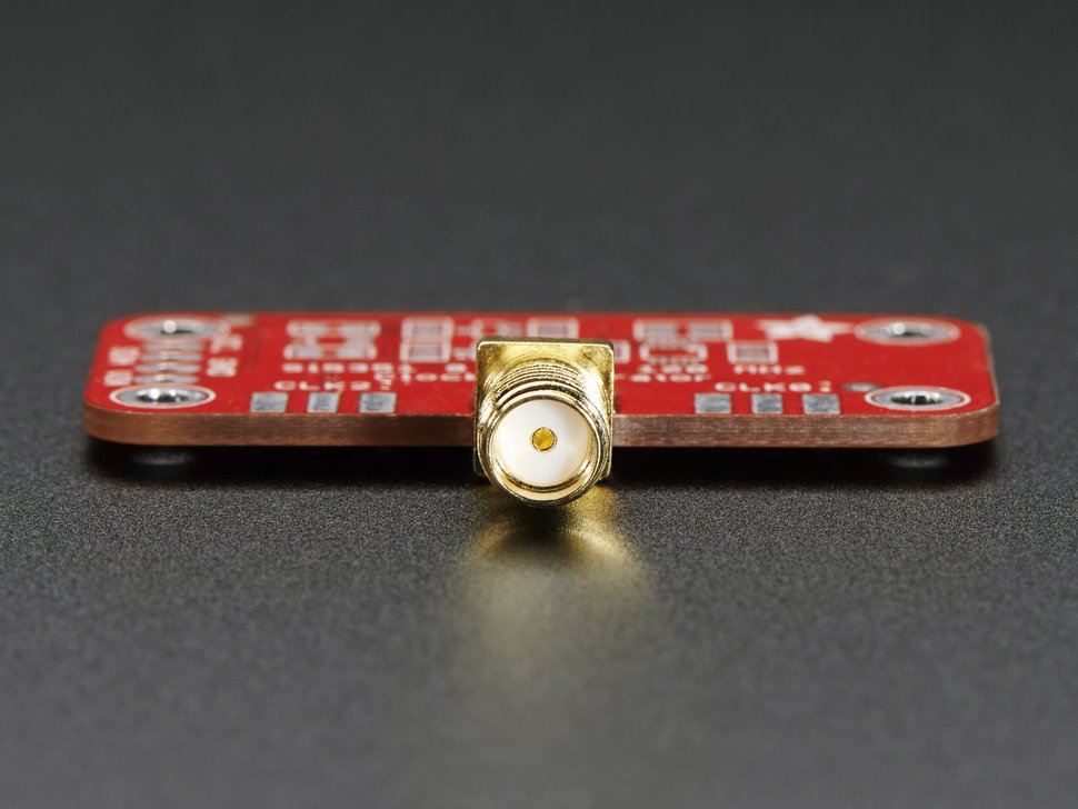 Edge-Launch SMA Connector for 1.6mm / 0.062" Thick PCBs - (AD18287)