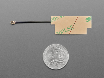 Slim Sticker-type GSM/Cellular Quad-Band Antenna - 3dBi uFL - (AD15788)