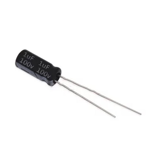 1uF @ 100V Capacitor Electrolitico - (AD8125)