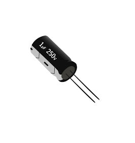 1uF @ 250V Capacitor Electrolitico - (AD16625)