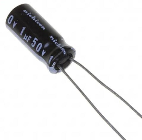 1uF @ 50V Capacitor Electrolitico - (AD6674)