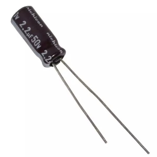 2.2uF @ 50V Capacitor Electrolitico - (AD6677)
