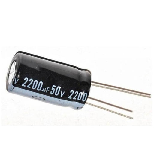 2200uF @ 50V Capacitor Electrolitico - (AD460)