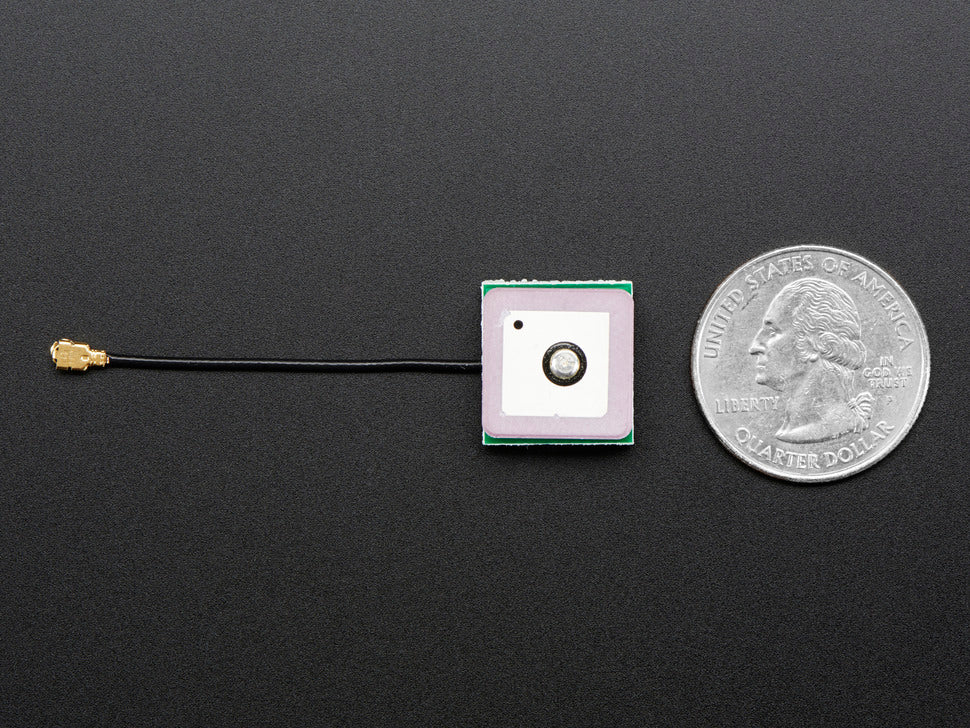 Passive GPS Antenna uFL - 15mm x 15mm 1 dBi gain - (AD15784)