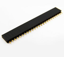 25-Pin Female Single Row 2.54mm Header - (AD7923)