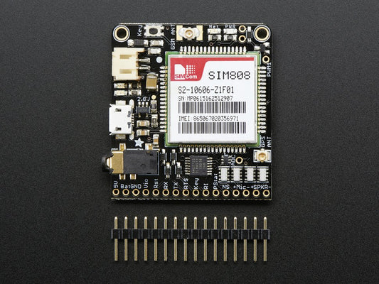 FONA 808 - Mini Cellular GSM + GPS Breakout [PID:2542] - (AD13622)